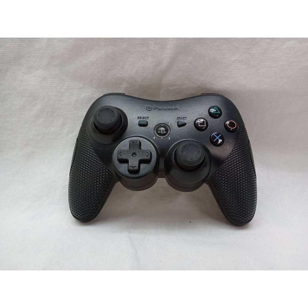 PlayStation 3 Wireless Power A Controller Black 1427441-01 -No Dongle - WORKS